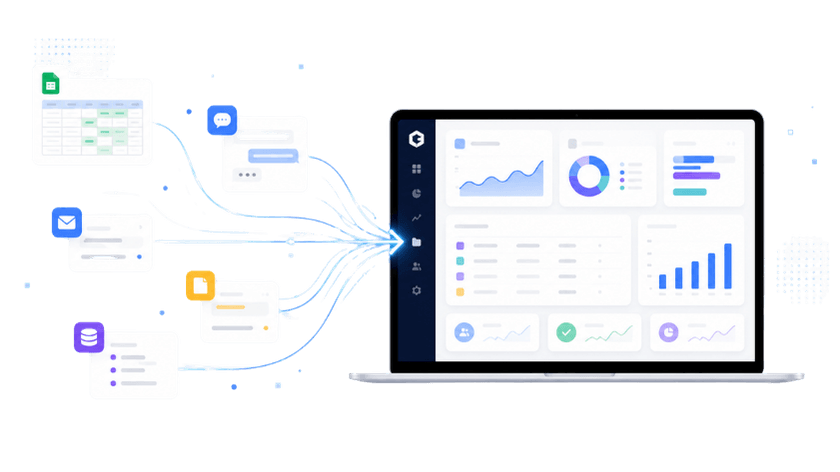 Información conectada dentro de DevSuite